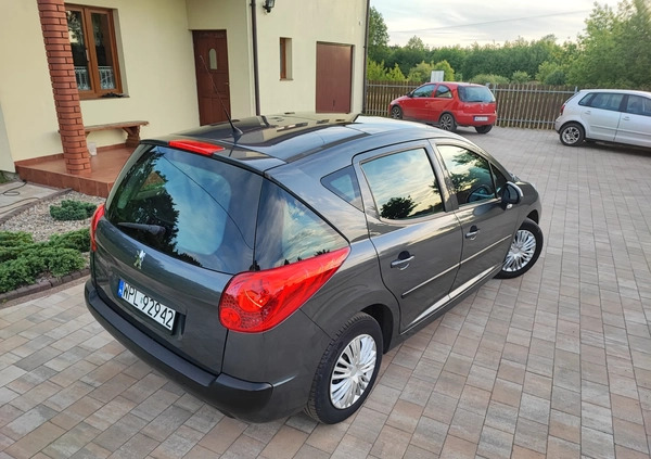 Peugeot 207 cena 13900 przebieg: 127000, rok produkcji 2011 z Płock małe 529